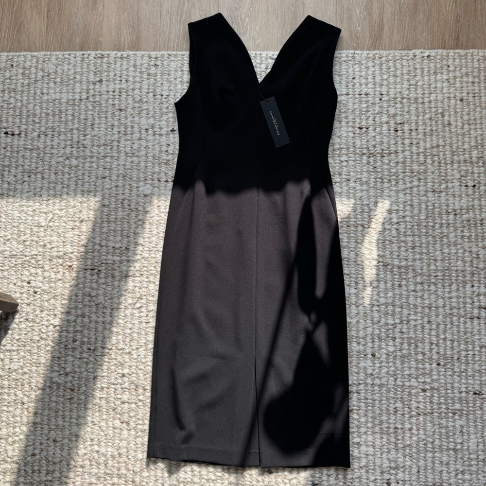 Donna Karan Black Sleeveless Midi Dress – NWT